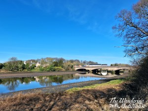 view back towards the bridge