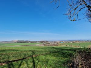 the view back towards Guardbridge and Balmullo