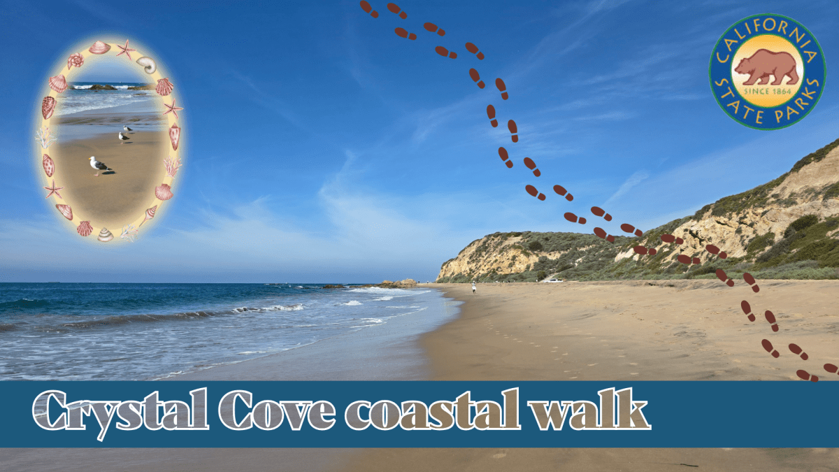 Crystal Cove, California coastal&nbsp;walk